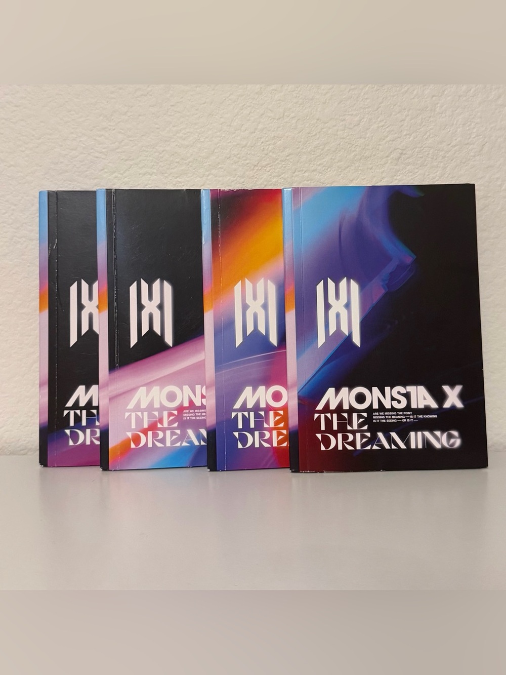[4 Count] Monsta X “The Dreaming” Albums (Versions I, II III, & IV)